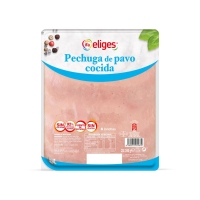 Pechuga de pavo cocida IFA ELIGES 92% lonchas 200 g