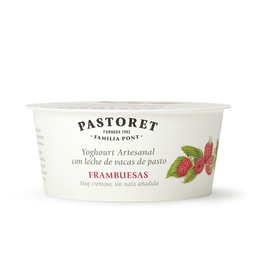 Yogur con frambuesas PASTORET 125 g