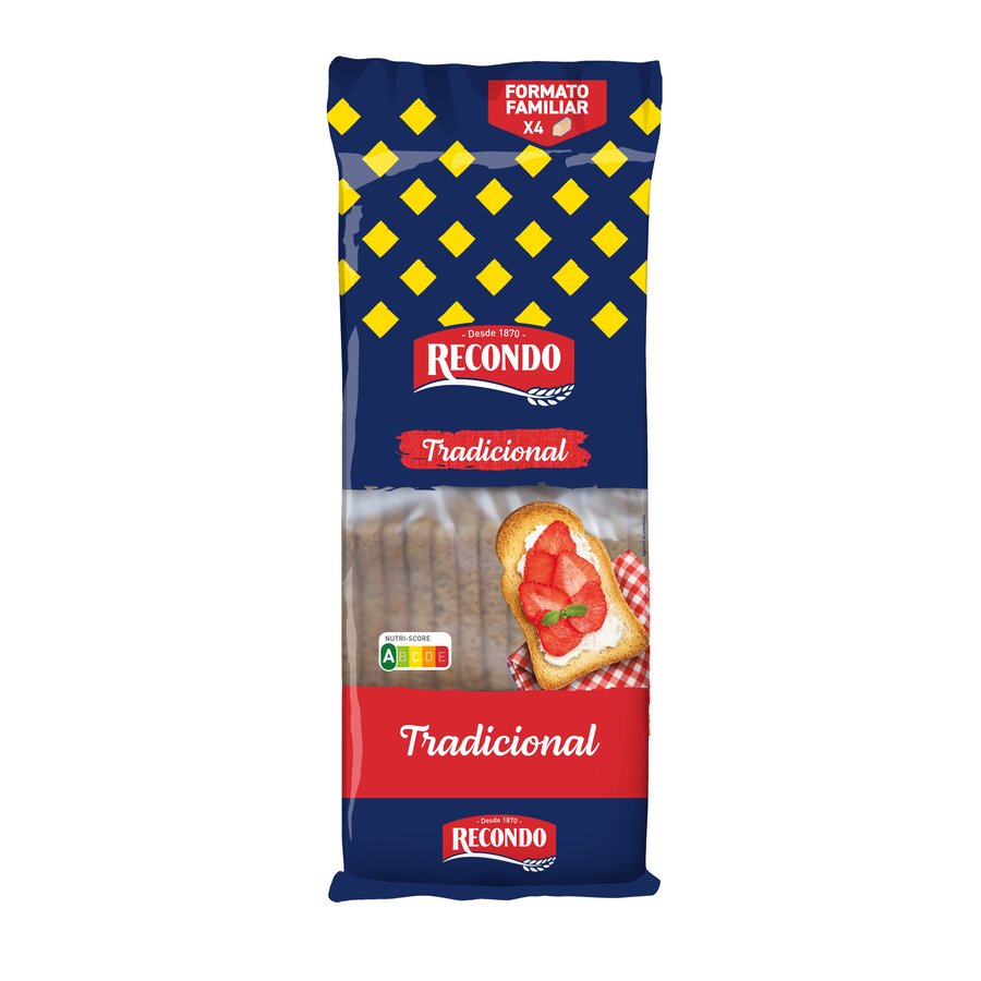 Pan tostado RECONDO tradicional 60 rebanadas 540 g