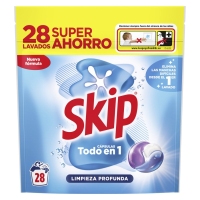 Detergente caps SKIP Todo en 1 28 unidades