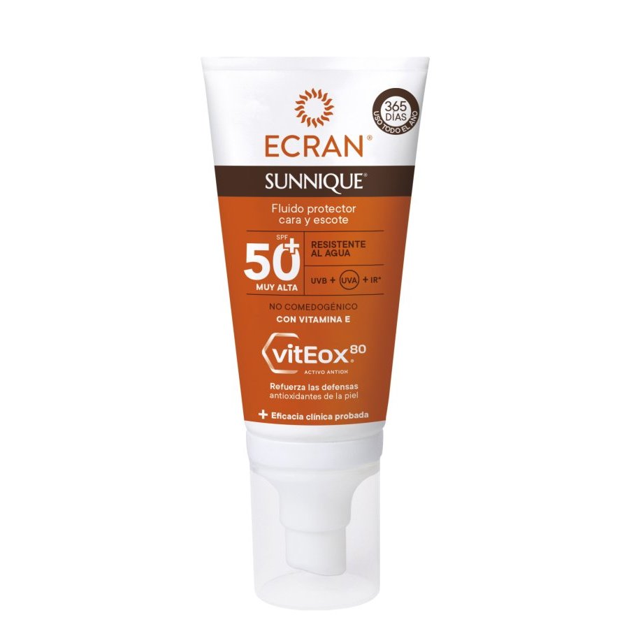 Protector solar facial ECRAN sunnique SPF50+ 50 ml