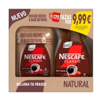 Café solúbel NESCAFE Classic natural 200 g + doypack 150 g