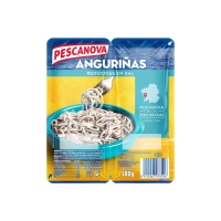 Anguriñas refrixeradas PESCANOVA reducidas en sal sen glute lote 2x90 g
