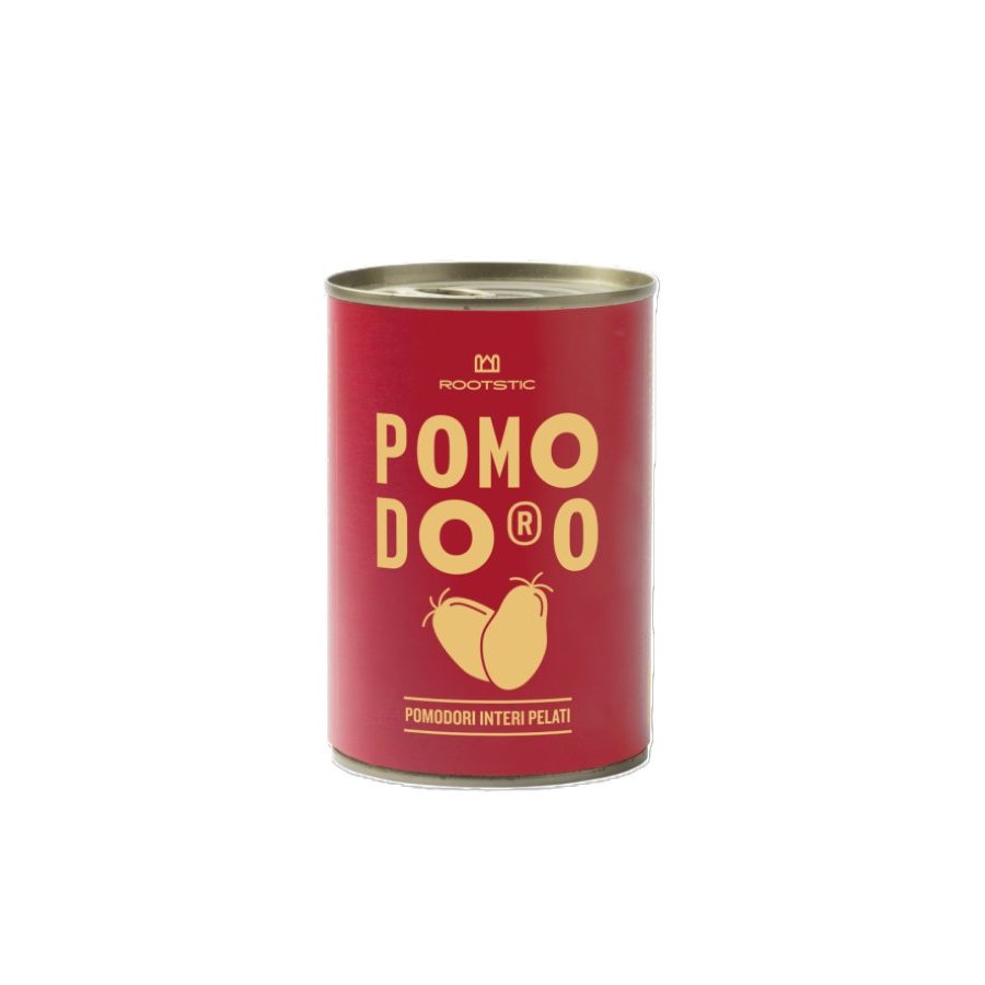 Tomate entero pelado pomodoro ROOTSTICK 240 g pne.