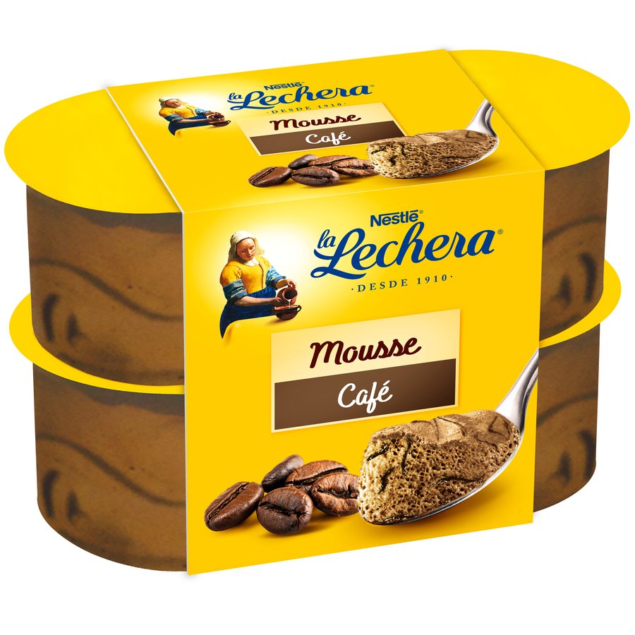 Mousse LA LECHERA café pack 4X59 g
