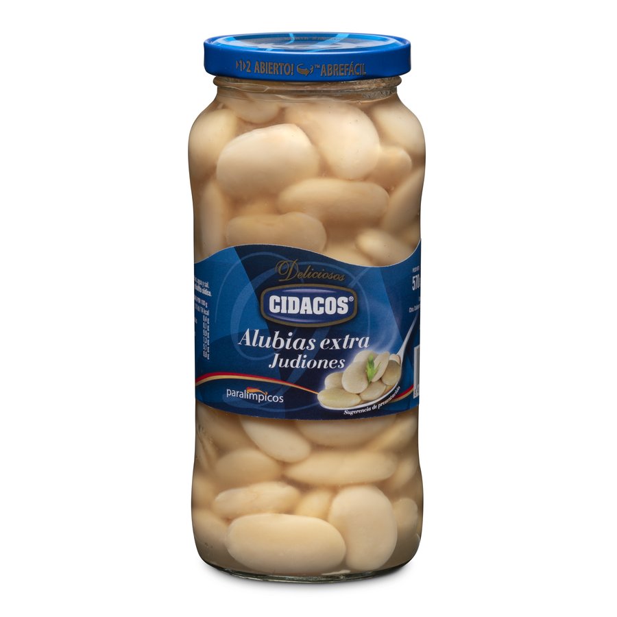 Judiones cocidos CIDACOS frasco 400 g pne