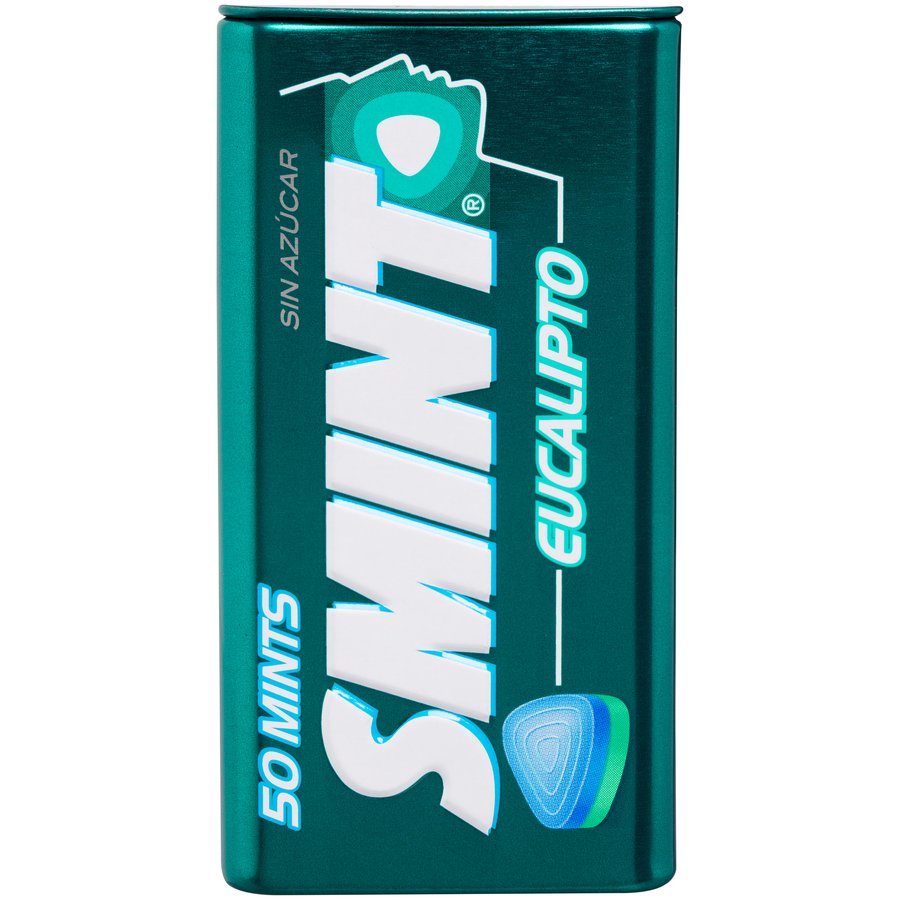 Caramelos SMINT eucalipto sin azúcar 50 unidades 35 g
