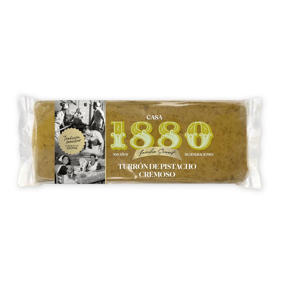 Turrón pistacho cremoso 1880 230 g