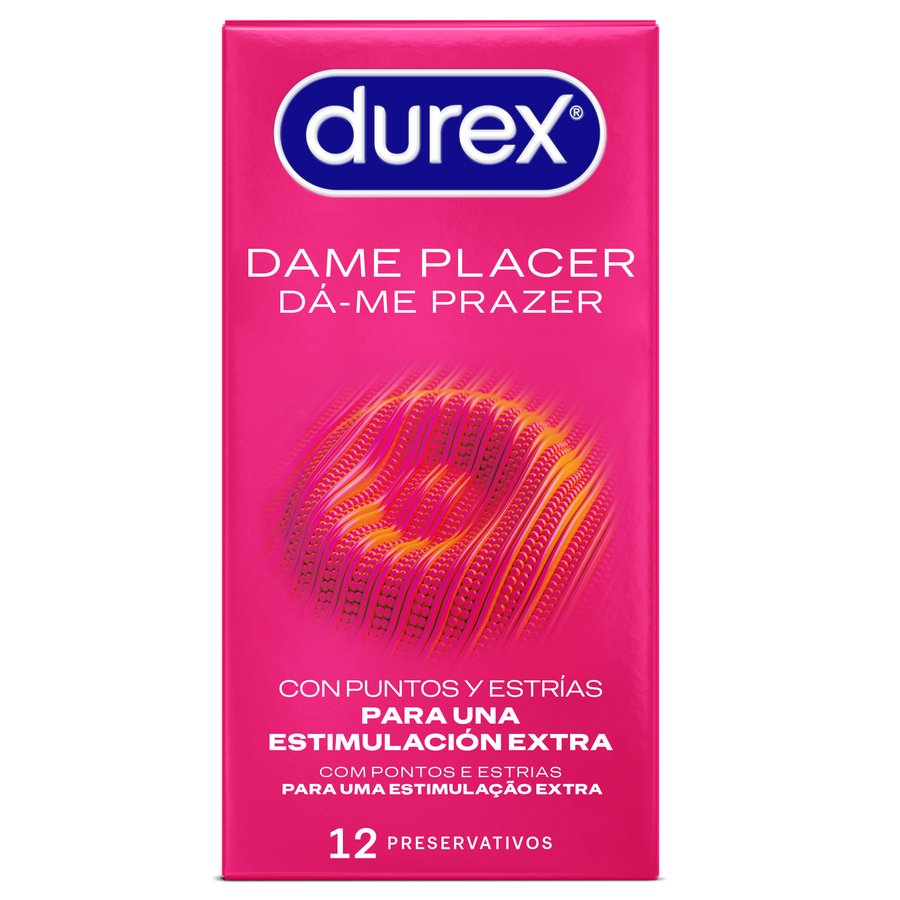 Preservativos DUREX Dame Placer 12 unidades