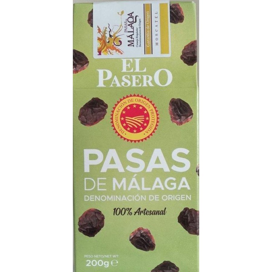 Uva pasa Málaga EL PASERO extra paquete 200 g