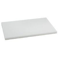 Tabla polietileno 20 mm 50x50x2 cm blanca