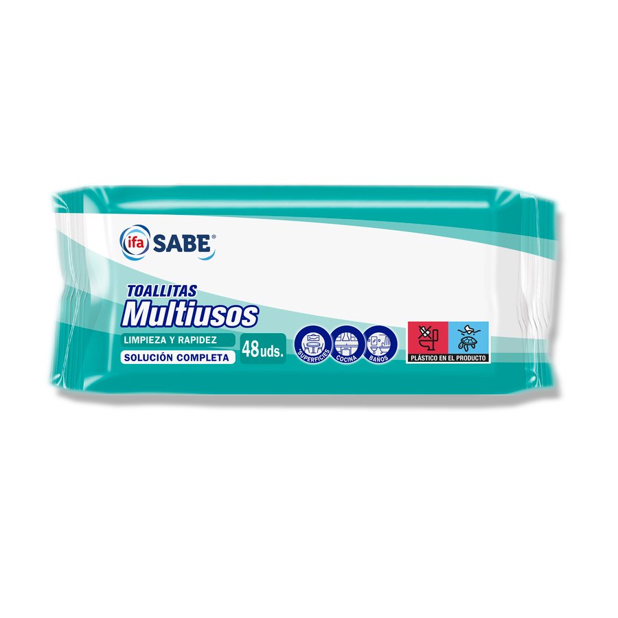 Toallitas húmedas multiusos IFA SABE 48 unidades