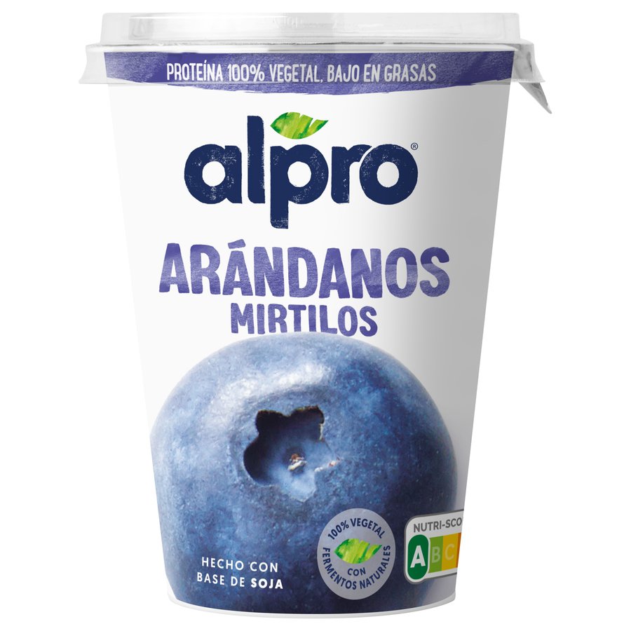 Preparado de soja ALPRO arándanos 400 g