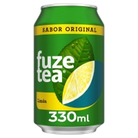 Refresco té FUZE TEA al limón lata 33 cl