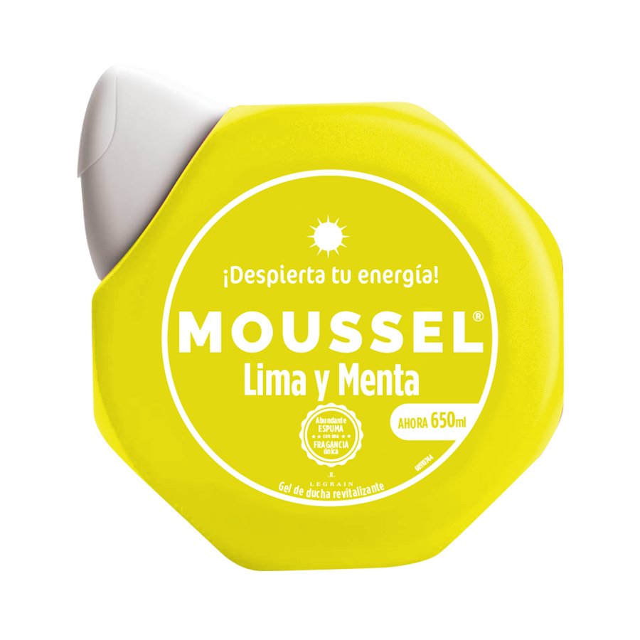 Gel de ducha MOUSSEL Lima Menta 650 ml