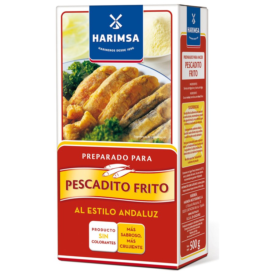 Harina HARIMSA pescadito frito paquete 500 g