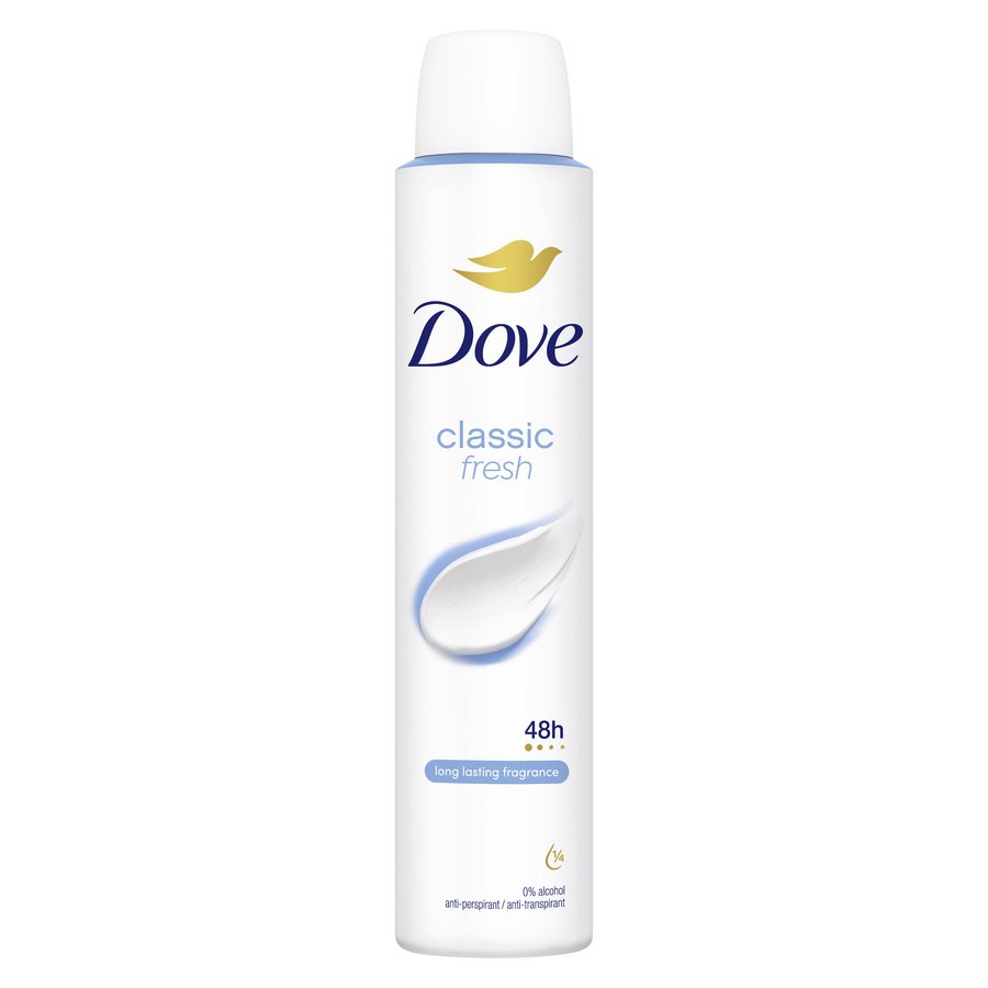 Desodorante DOVE classic fresh 200 ml