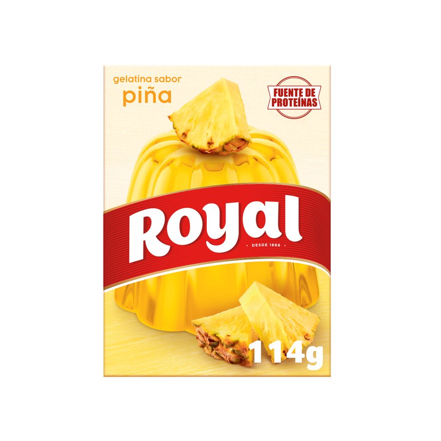 Gelatina de piña ROYAL 2 sobres 114 g