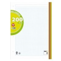 Recambio A4 200H.5X5 90G colores