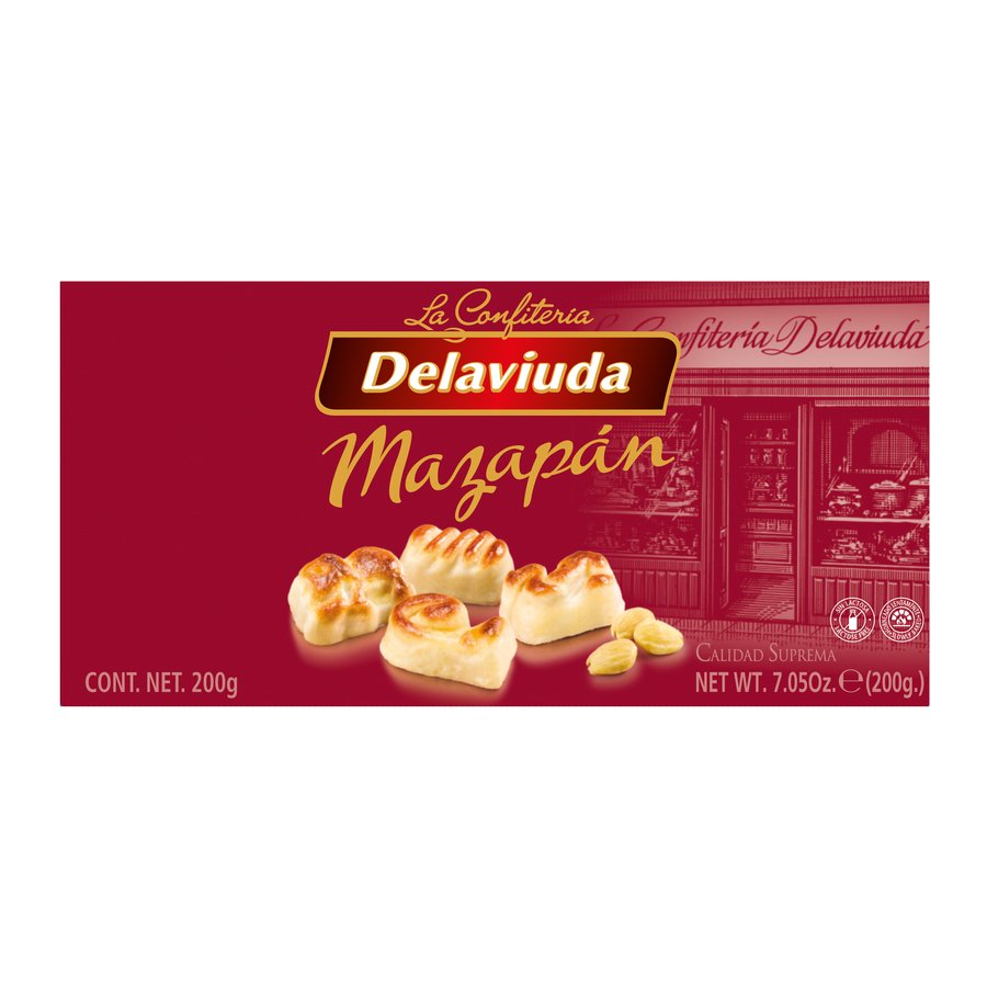 Figuritas mazapán DELAVIUDA estuche 200 g