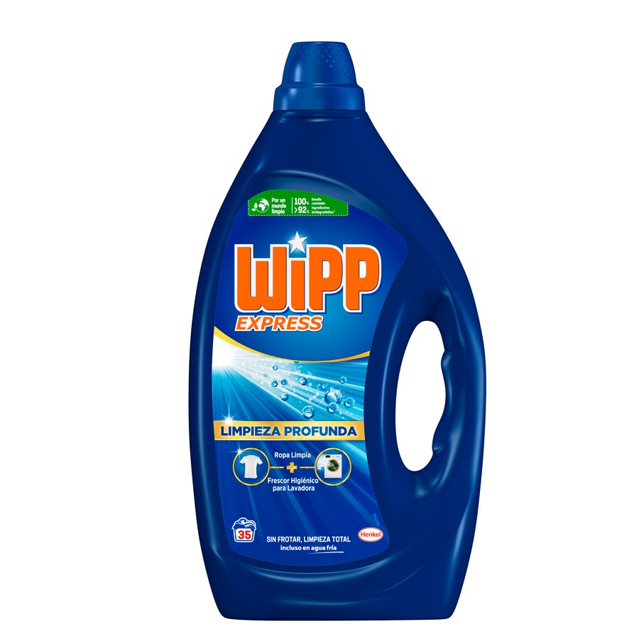Detergente líquido WIPP Express 35 lavados
