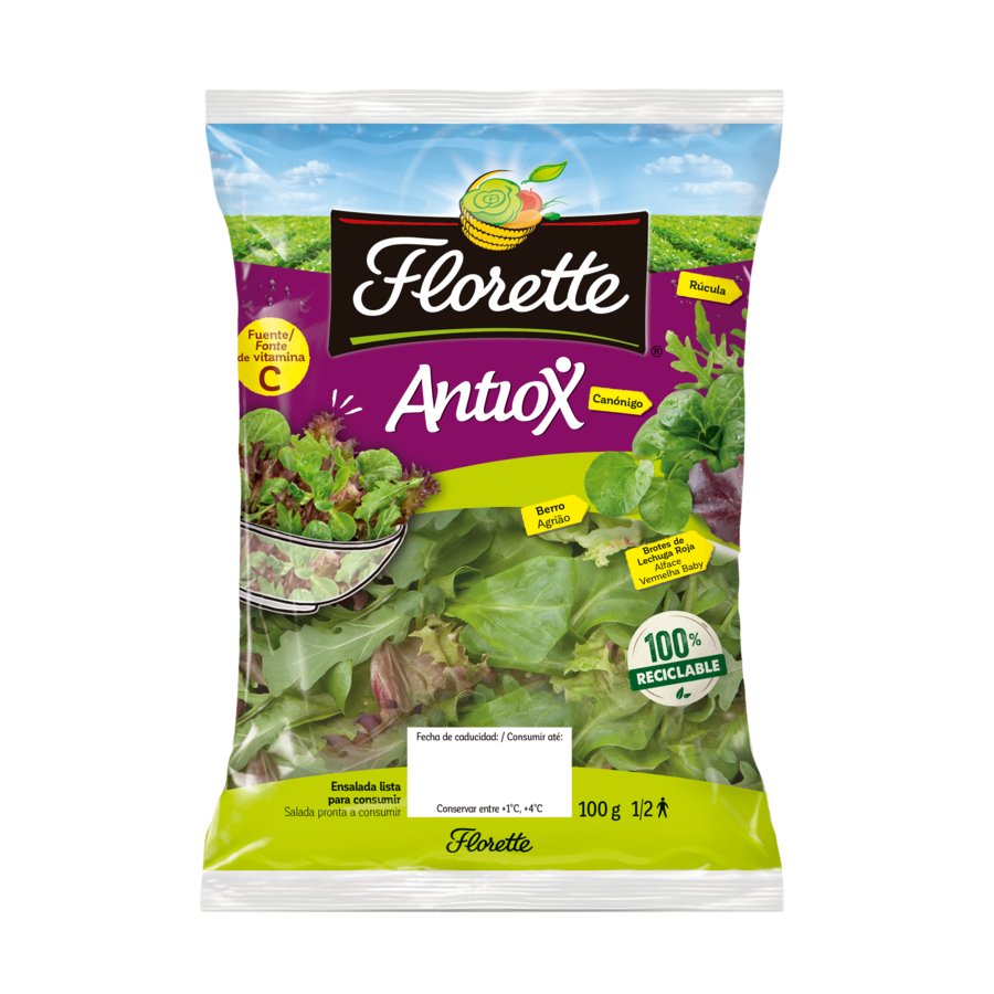 Ensalada antiox FLORETTE bolsa 100 g