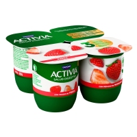 Bífidus ACTIVIA DANONE con amorodos pack 4x120 g