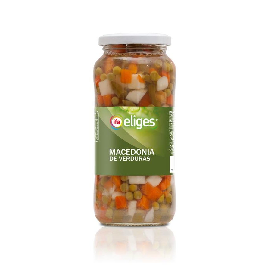 Macedonia de verduras IFA ELIGES frasco 325 g pne.