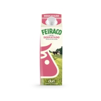 Leche desnatada FEIRACO brik 1 l