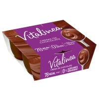 Crema DANONE VITALINEA chocolate 4X125 g