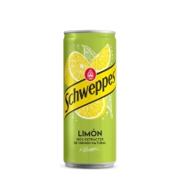 Refresco SCHWEPPES limón lata 33 cl