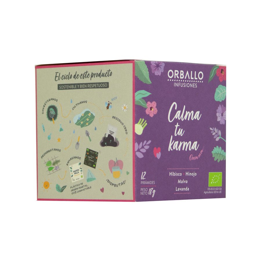 Infusión ORBALLO Calma tu Karma Eco 12 unidades