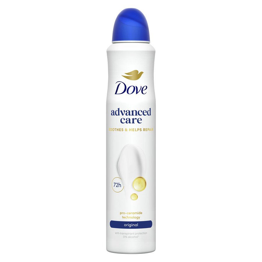 Desodorante DOVE Advance Care original spray 200 ml
