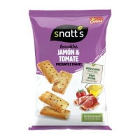 Bocaditos SNATT'S Jamón y Tomate 110 g