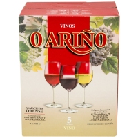 Vino blanco de mesa ARIÑO bag&box 5 l