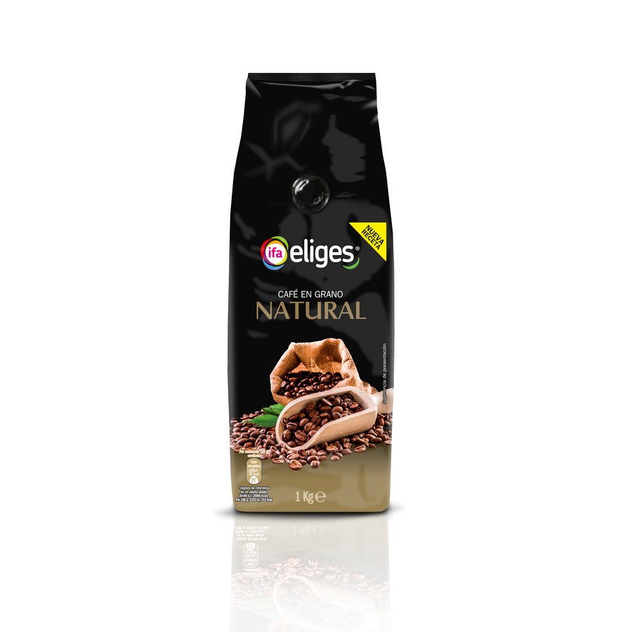 Café grano natural IFA ELIGES paquete 1 kg