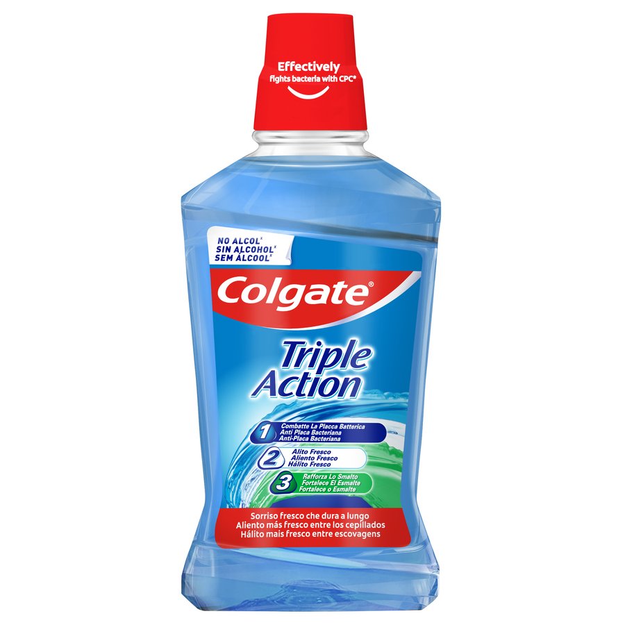 Enjuague COLGATE triple acción 500 ml