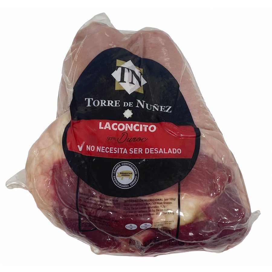 Mini lacón curado al punto de sal TORRE DE NUÑEZ kilo