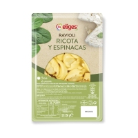 Ravioli ricota e espinacas IFA ELIGES 250 g