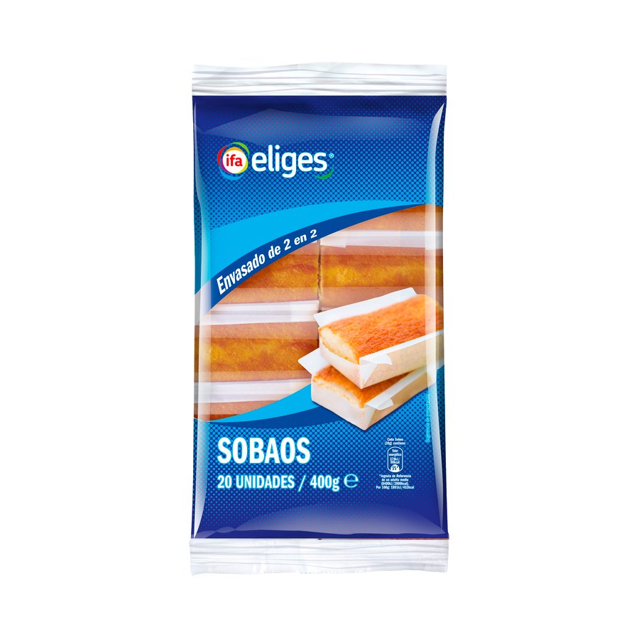 Sobaos IFA ELIGES 20 unidades 400 g