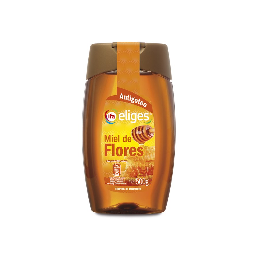 Miel de flores IFA ELIGES antigoteo 500 g