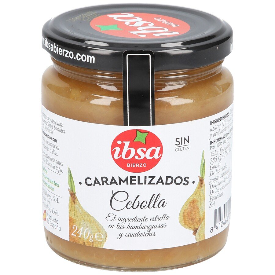 Cebolla caramelizada IBSA tarro 240 g