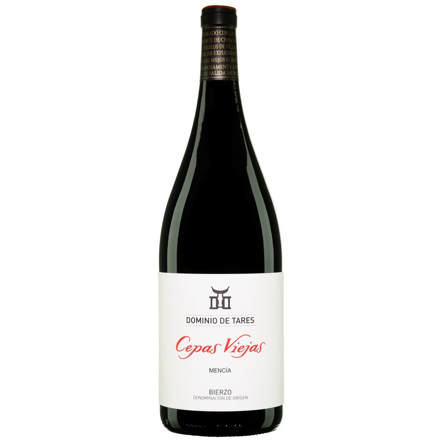Vino tinto D.O.Bierzo CEPAS VIEJAS Dominio de Tares mencía botella magnum 1,5 l