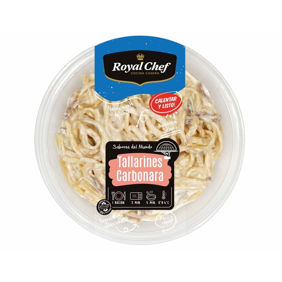 Tallarines carbonara ROYAL CHEF 280 g