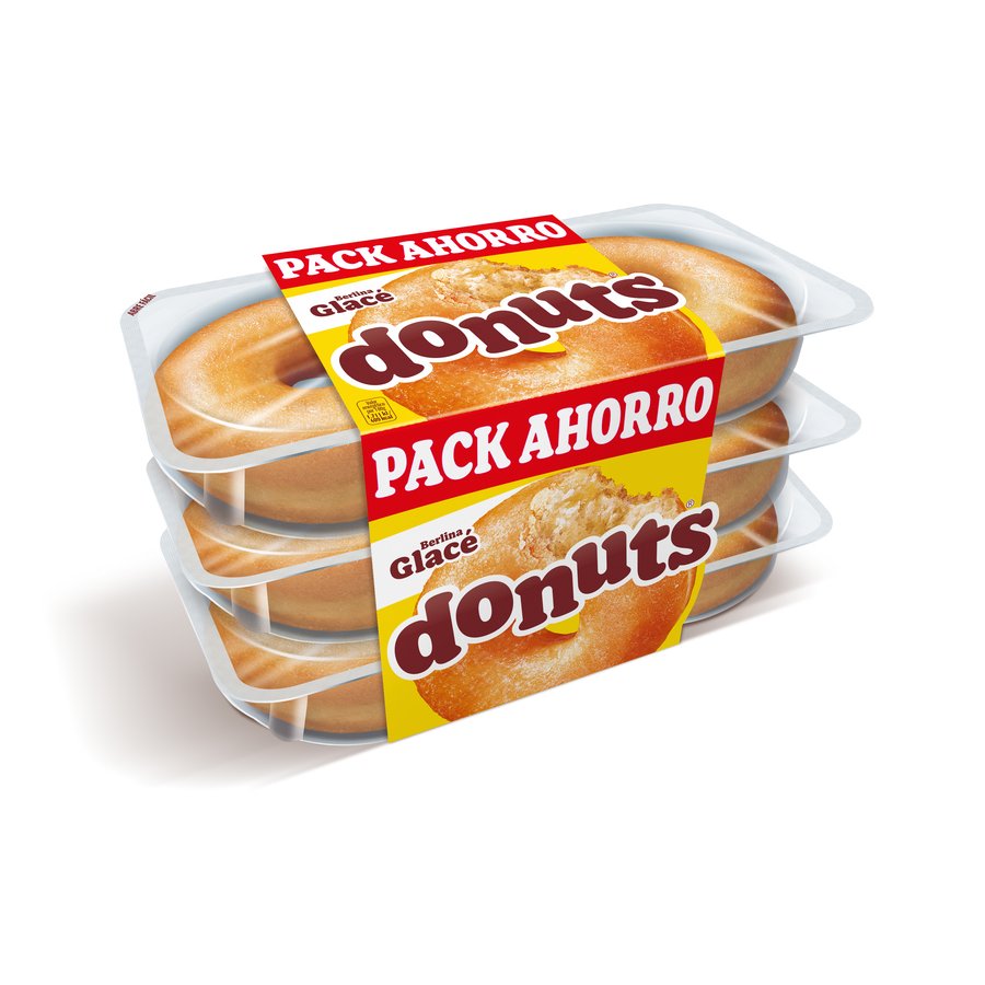 Berlinas DONUTS Glace 6 unidades 312 g