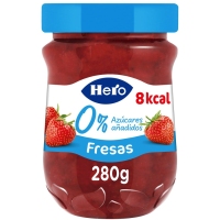 Confitura HERO 0% fresa sin azúcar añadido 280 g
