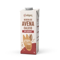 Bebida de avena calcio IFA ELIGES 0% azúcar brik 1 l