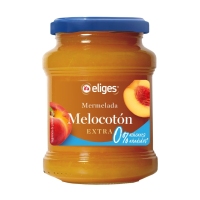 Mermelada IFA ELIGES melocotón 0% azúcares añadidos tarro 350 g