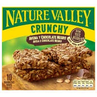 Barritas NATURE VALLEY Crunchy avena-choco 5 unidades 210 g