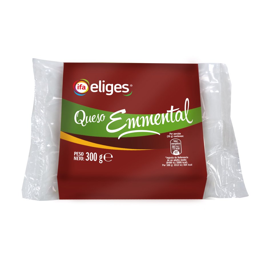 Queso emmental IFA ELIGES taco 300 g